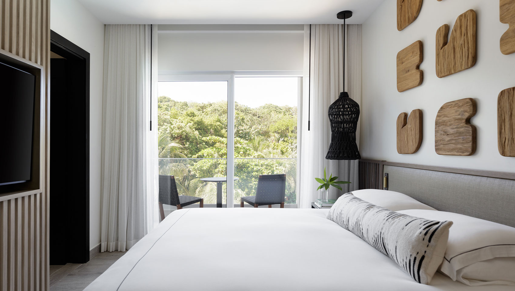 Bedroom with View at Kimpton Grand Roatan Resort