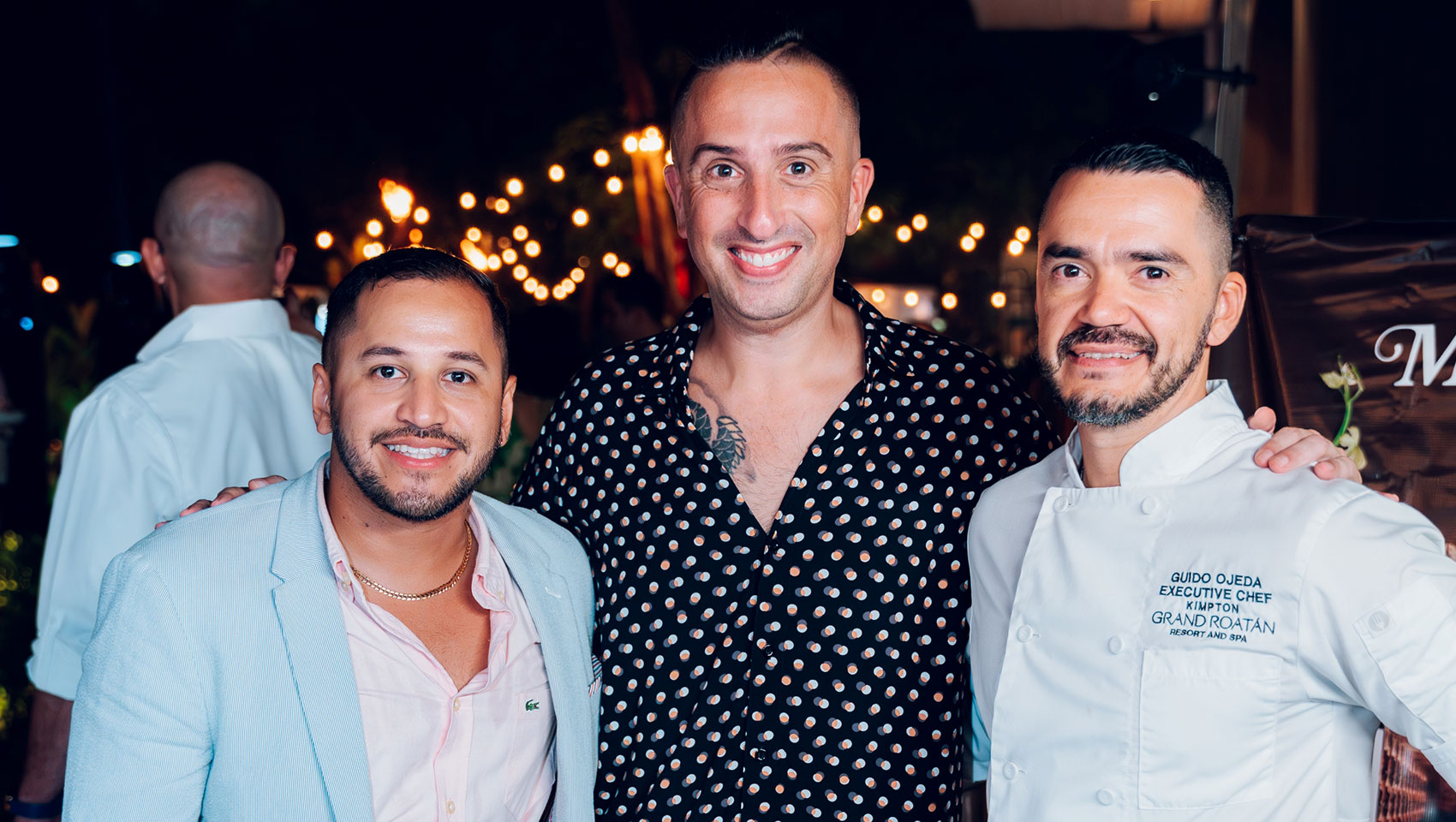 Guests at Grand Roatan Food & Wine Festival