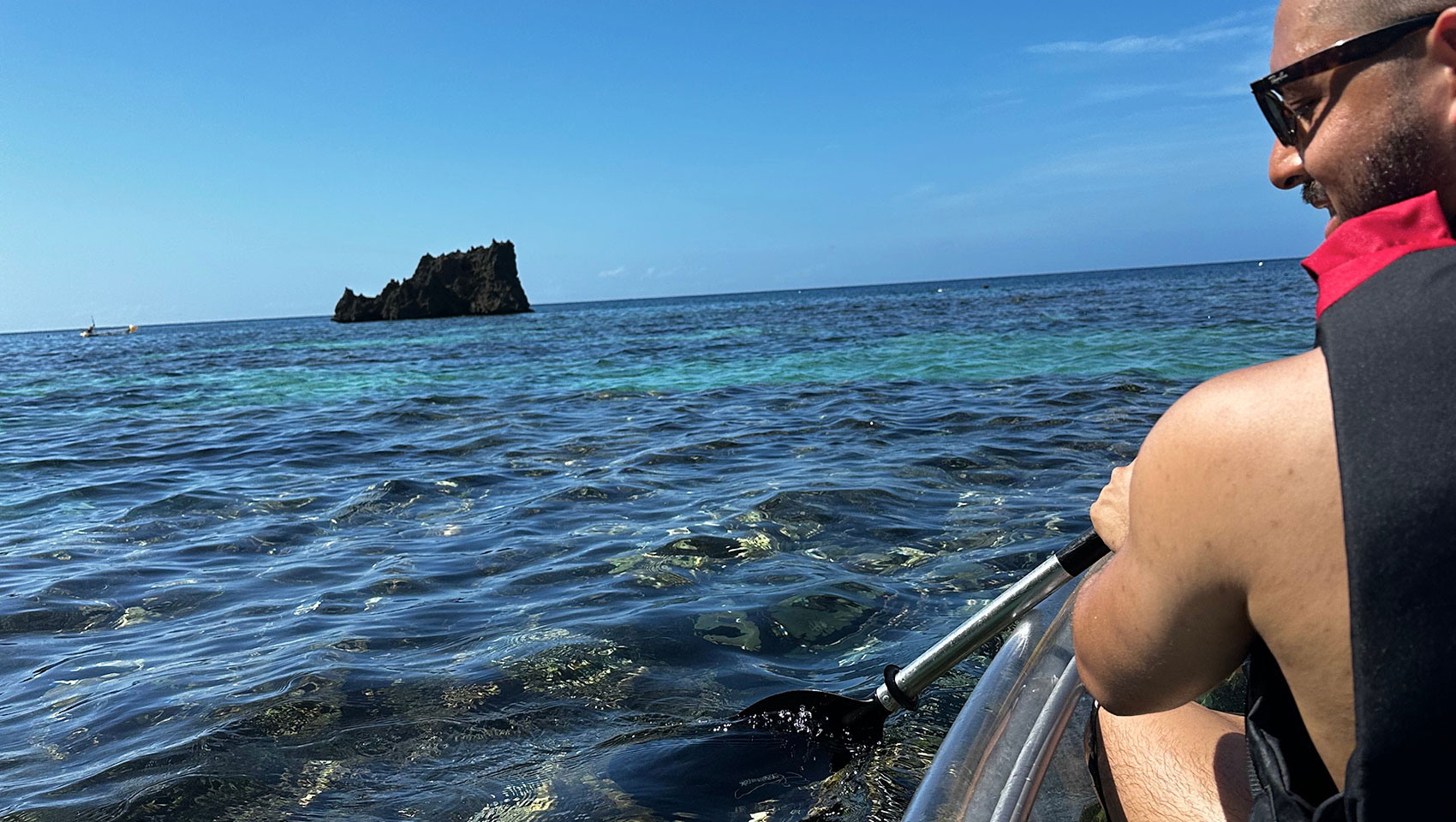 Kayaking in Roatan