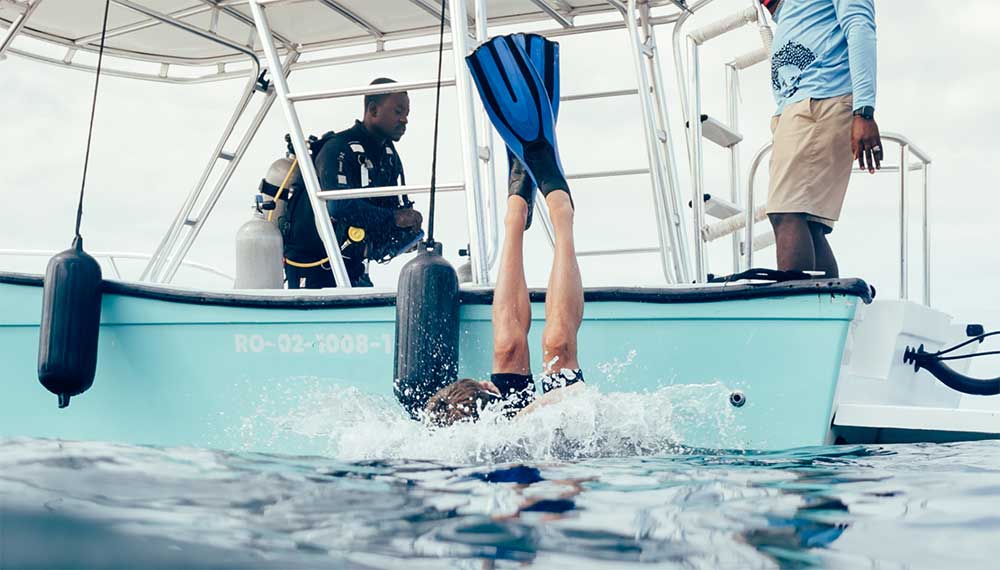 Roatan swimming area