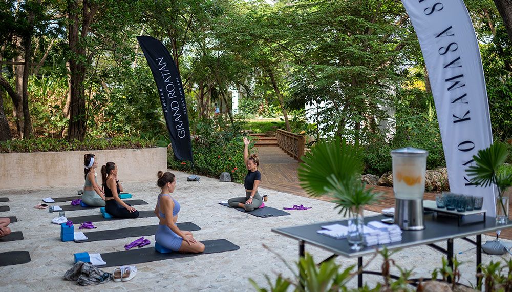 Outdoor Yoga Class