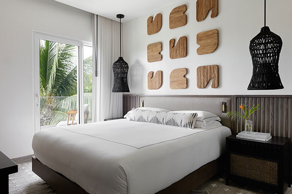 Grand Roatan One Bedroom Premium Villa Suite Bedroom