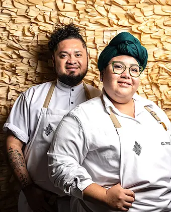 Chefs Alexander Herrer & Gracia Navarro