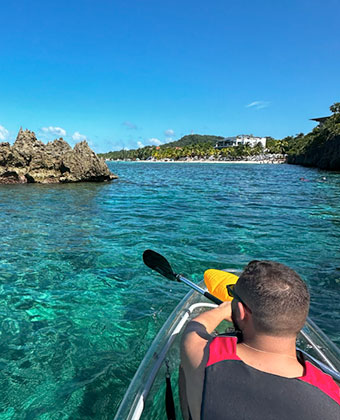 Man in Kayak