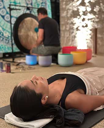 Sound Bath at Kimpton Grand Roatan